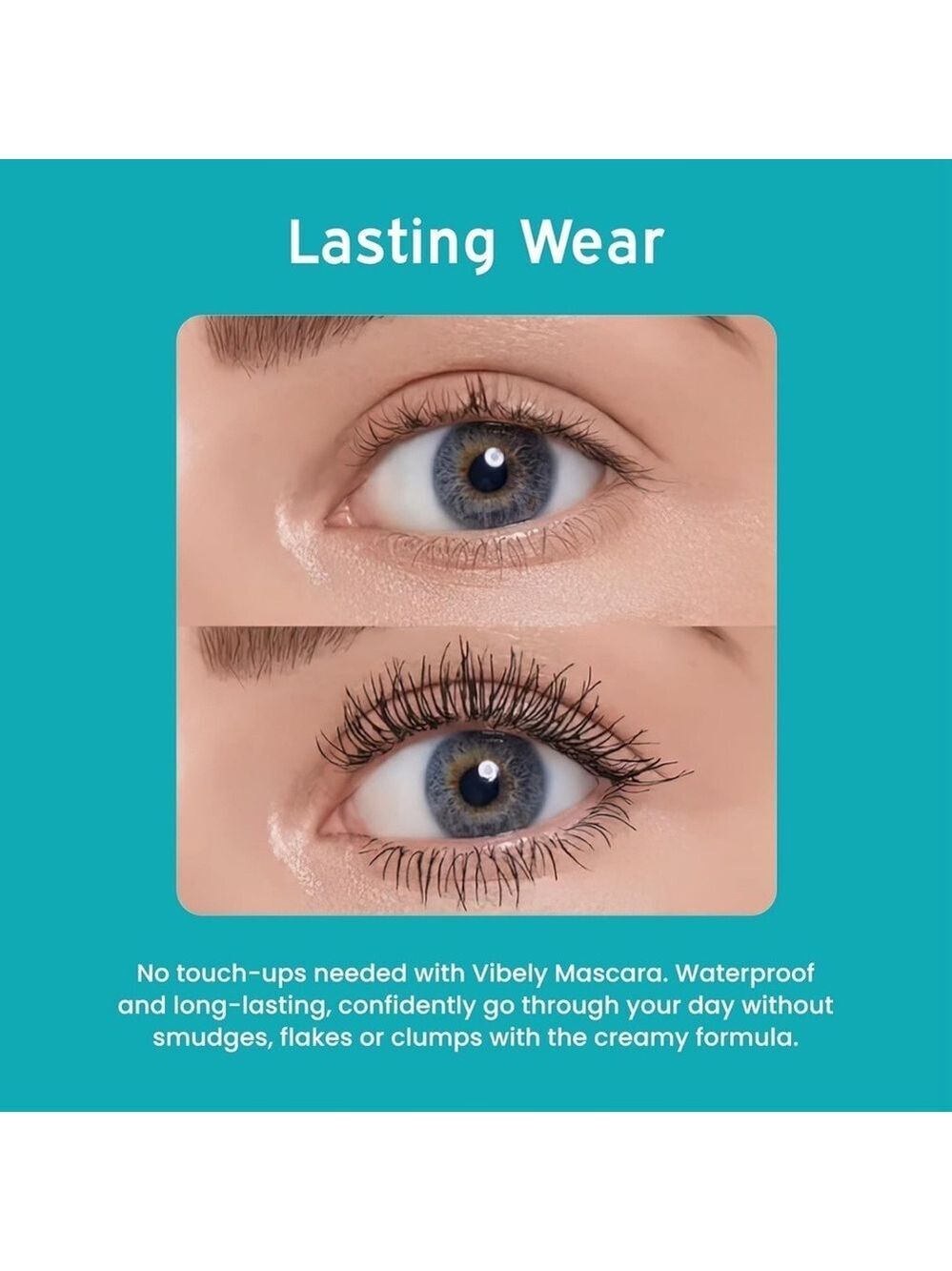 New Lash Cosmetics Vibely 4D Mascara w/ Dual Brushes For Long, Voluminous Lashes - Picture 7 of 15